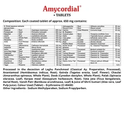 AIMIL PHARMACEUTICAL Amycordial Tablets - Aimil - 30 Tablet