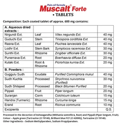 Muscalt Forte Tablets - Aimil - 30 Tablet