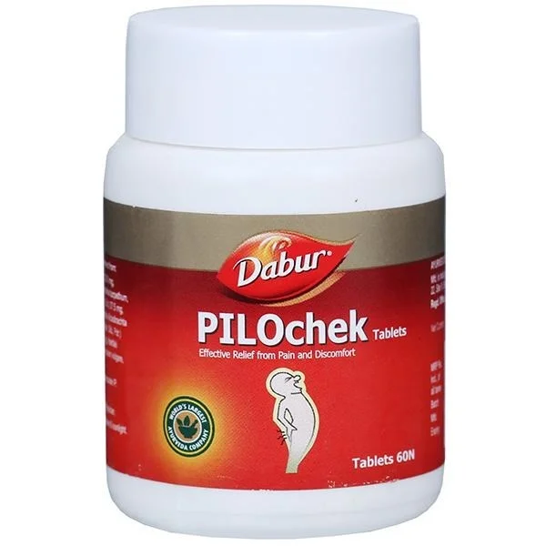 DABUR INDIA LIMITED Pilochek Tablet - Dabur - 60Tablet