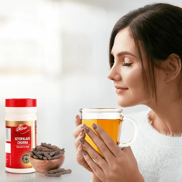 DABUR INDIA LIMITED Sitopaladi Churna - Dabur - 60Gm