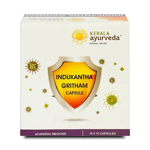 Kerala Ayurveda Indukantha Gritha Capsules - Kerala - 10Capsules
