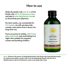 Kerala Ayurveda Manjishtadi Kwatha - Kerala - 200ml
