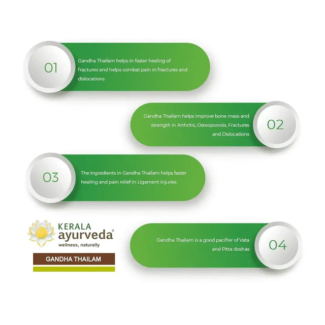 Kerala Ayurveda Gandha Thaila 10Ml - Kerala - 10ml