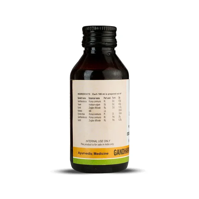 Kerala Ayurveda Gandharvahastadi Castor Oil - Kerala - 100ml