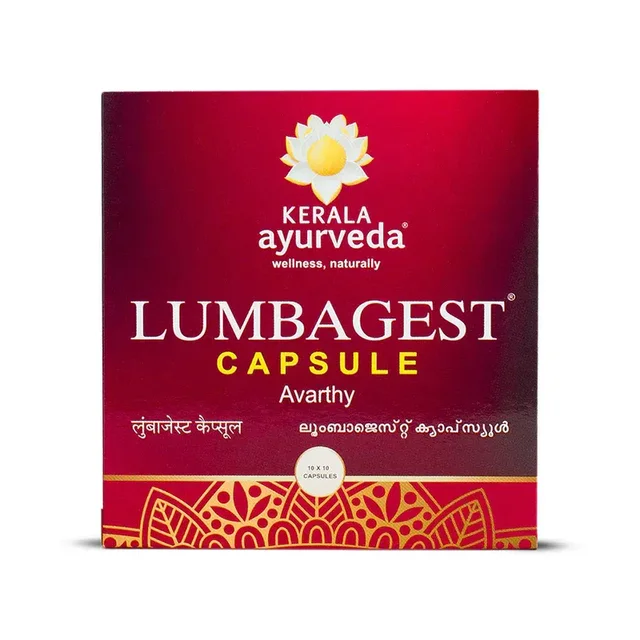 Kerala Ayurveda Lumbagest Capsule - Kerala - 100Capsules