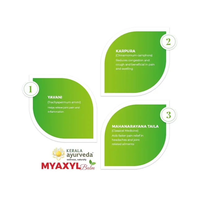 Kerala Ayurveda Myaxyl Balm - Kerala - 10g