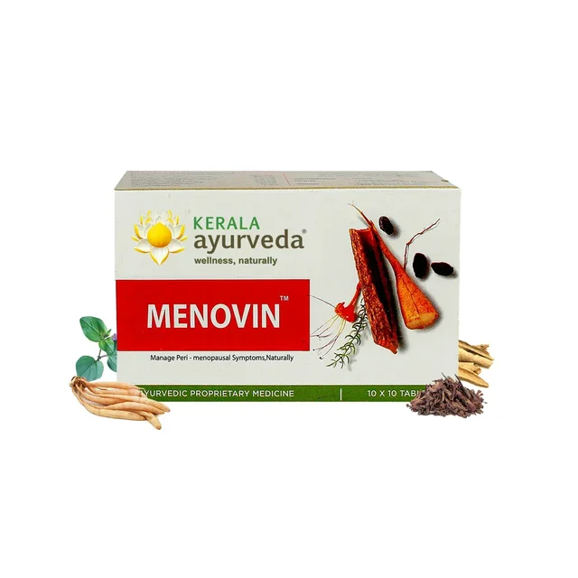 Kerala Ayurveda Menovin Tablets - Kerala - 10Tablets