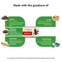 Kerala Ayurveda Menovin Tablets - Kerala - 10Tablets