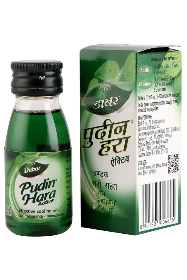 DABUR INDIA LIMITED Pudin Hara Active Syrup - Dabur - 30Ml