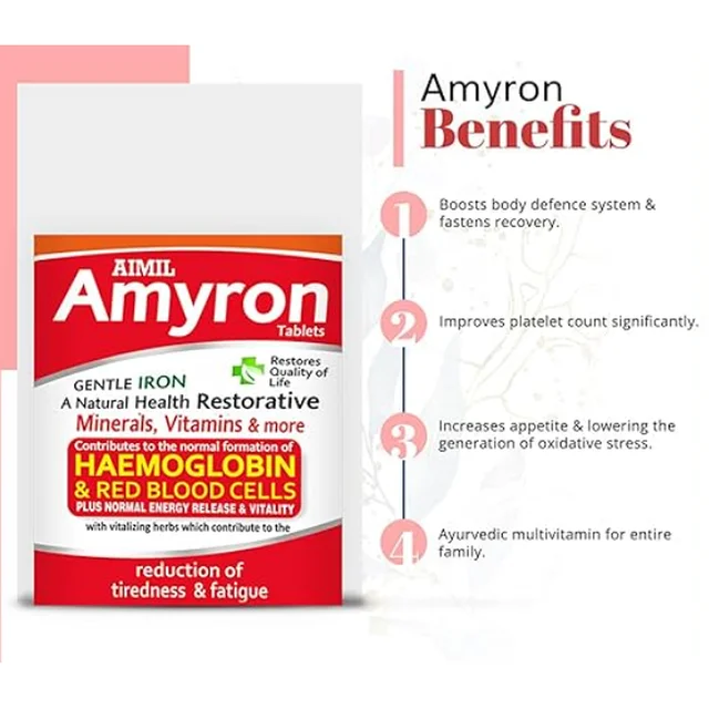 Amyron Tablets - Aimil - 30 Tablet