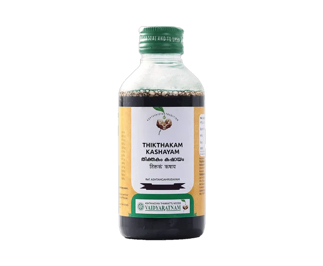 VAIDYARATHNAM Thikthakam Kashayam - Vaidyaratnam - 200Ml