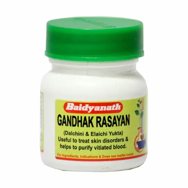 BAIDYANATH Gandhak Rasayana - Baidyanath - 40Tablet