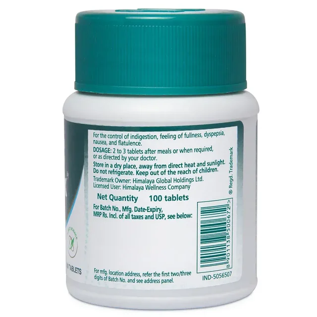 HIMALAYA DRUGS Gasex Tablet - Himalaya - 100Tablets