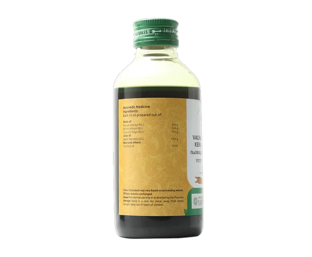 VAIDYARATHNAM Vachalasunadi Kera Tail - Vaidyaratnam - 200Ml