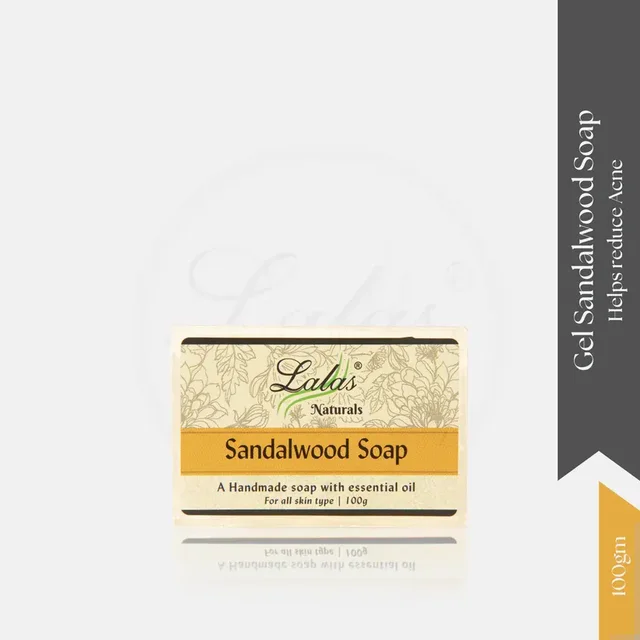 LALA DAWASAZ PVT LTD Sandalwood Handmade Soap - Lalas - 100G