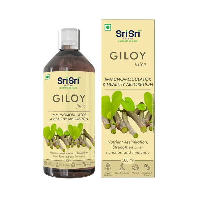 SRI SRI AYURVEDA Giloy Juice - Sri Sri - 500Ml