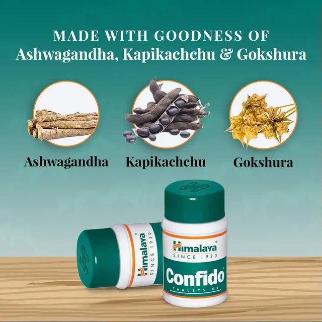 HIMALAYA DRUGS Confido Tablet - Himalaya - 60Tablets