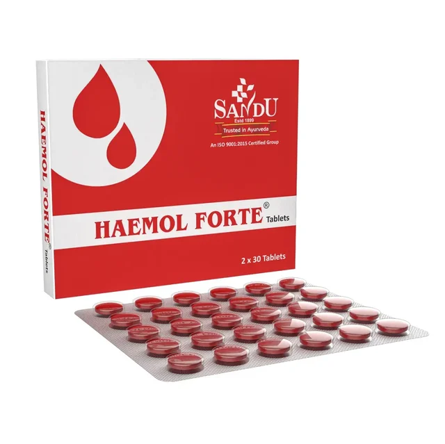 SANDU BROTHERS Haemol Forte Tablet - Sandu - 30 Tablets