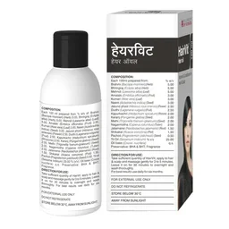 MILLENNIUM HERBALS Hairvit Oil - Millennium - 100ml