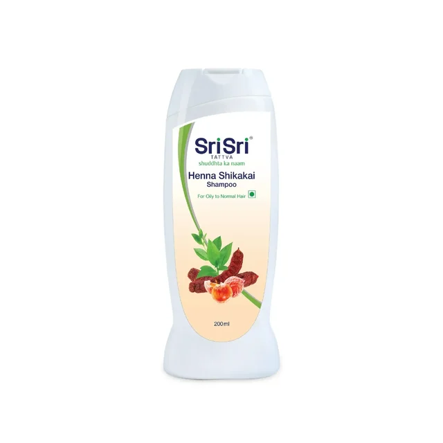 SRI SRI AYURVEDA Henna Shikakai Shampoo - Sri Sri - 200Ml