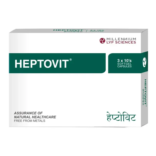 MILLENNIUM HERBALS Heptovit Capsule - Millennium - 10Capsules