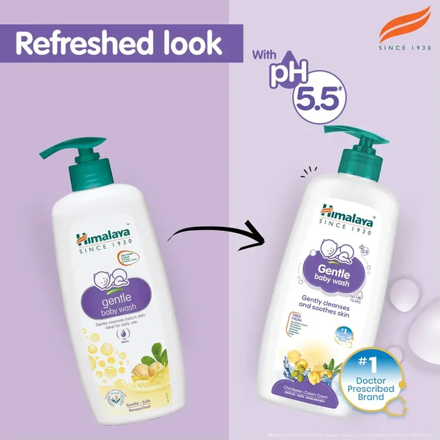 HIMALAYA PHARMA Gentle Baby Wash - Himalaya - 400ml