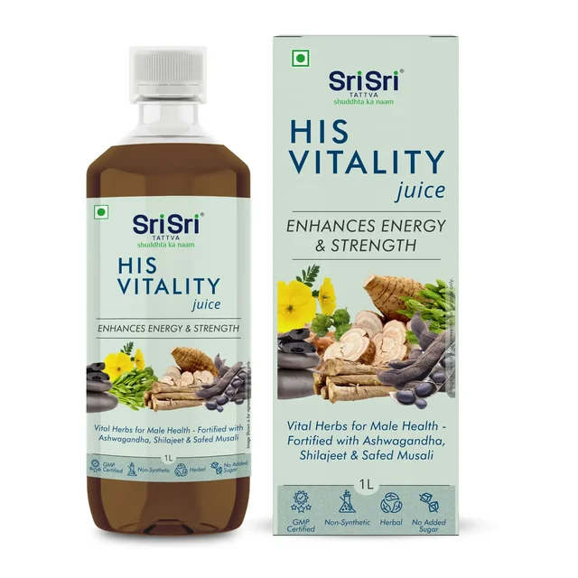 SRI SRI AYURVEDA His Vitality Juice - Sri Sri - 1L