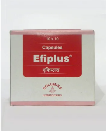 SOLUMIKS HERBACEUTICALS Efiplus Capsule - Solumik - 10 Capsules