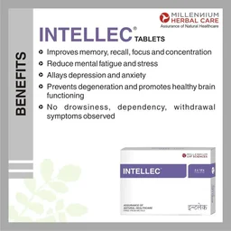 MILLENNIUM HERBALS Intellec Capsule - Millennium - 10Capsules