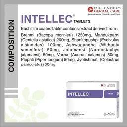 MILLENNIUM HERBALS Intellec Capsule - Millennium - 10Capsules