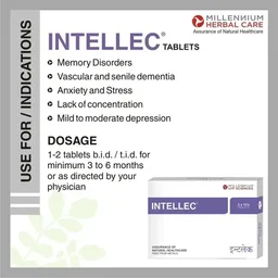 MILLENNIUM HERBALS Intellec Capsule - Millennium - 10Capsules