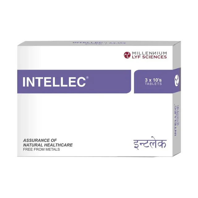 MILLENNIUM HERBALS Intellec Capsule - Millennium - 10Capsules
