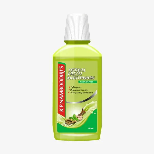 K.P.NAMBOORDIRI Herbal Fresh Mouthwash - K.P.Namboodari'S - 100ml