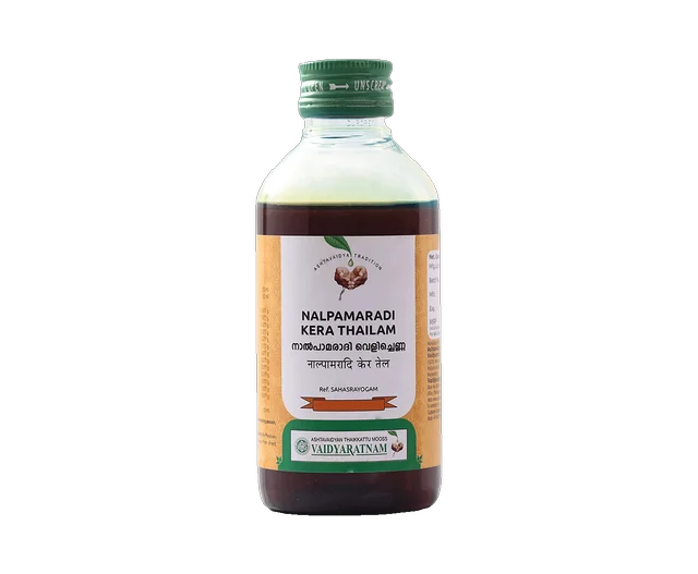 VAIDYARATHNAM Nalpamaradi Kera Tail - Vaidyaratnam - 200Ml