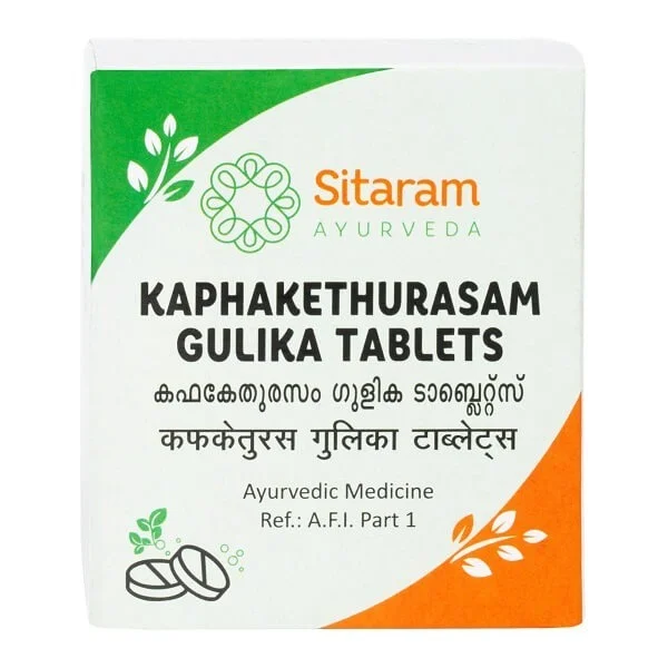 SITARAM AYURVEDA Kapha Kethu Rasam Gulika - Sitaram - 100Capsule