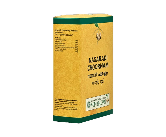 VAIDYARATHNAM Nagaradi Choornam - Vaidyaratnam - 50Gm