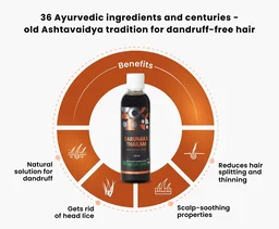 VAIDYARATHNAM Darunaka Tail - Vaidyaratnam - 200Ml