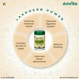 AMRITA DRUGS Laxoherb Powder - Amrita - 100Gm