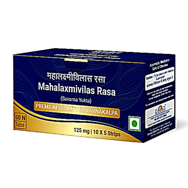 Mahalaxmivilas Ras Tablets 125mg - 50 Tab