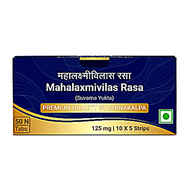Mahalaxmivilas Ras Tablets 125mg - 10 Tab