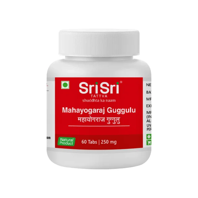 SRI SRI AYURVEDA Maha Yograj Guggulu - Sri Sri - 30 Tablets