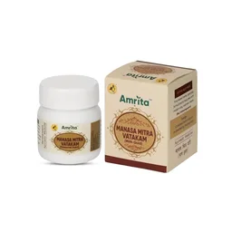 AMRITA DRUGS Manasmitra Vatakam (Gold) - Amrita - 60 Tablet