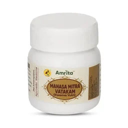 AMRITA DRUGS Manasmitra Vatakam (Gold) - Amrita - 30 Tablet