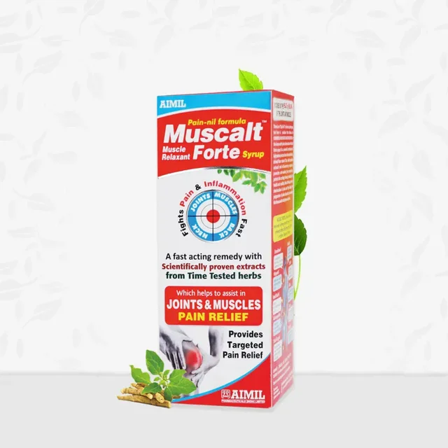 AIMIL PHARMACEUTICAL Muscalt Forte Syrup - Aimil - 200Ml