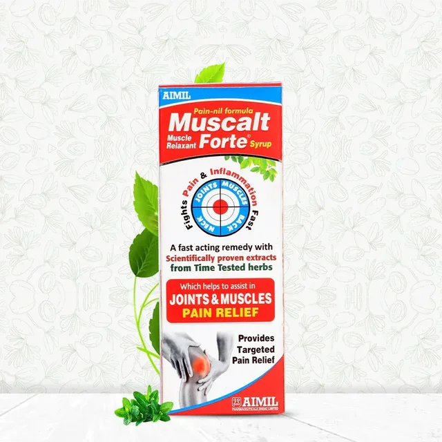 AIMIL PHARMACEUTICAL Muscalt Forte Syrup - Aimil - 200Ml