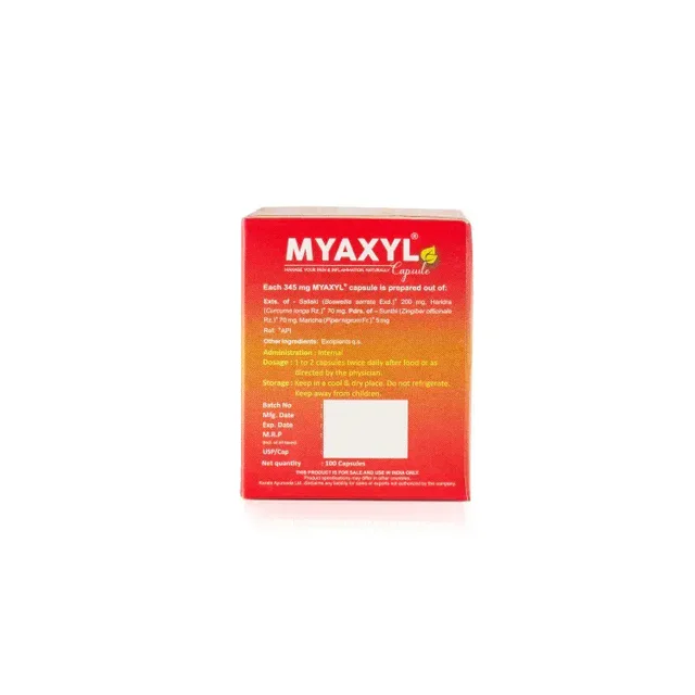 Kerala Ayurveda Myaxyl Capsules - Kerala - 100Capsules