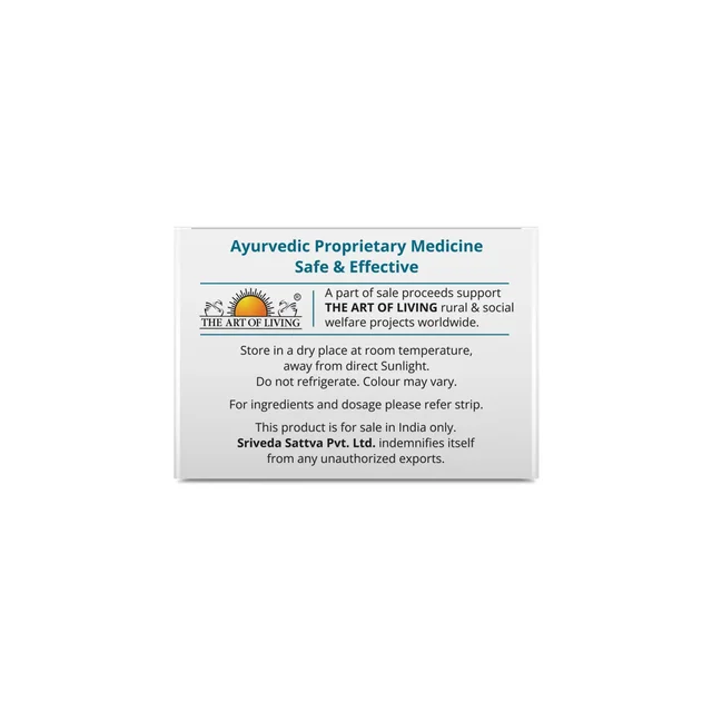 SRI SRI AYURVEDA NAOQ19 Tablet - Sri Sri - 60 Tablets