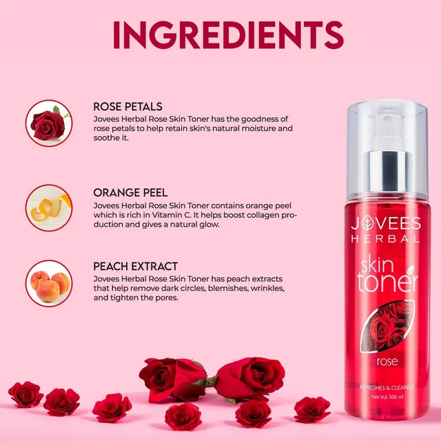 JOVEES HERBAL CARE Rose Toner - Jovees - 100ml
