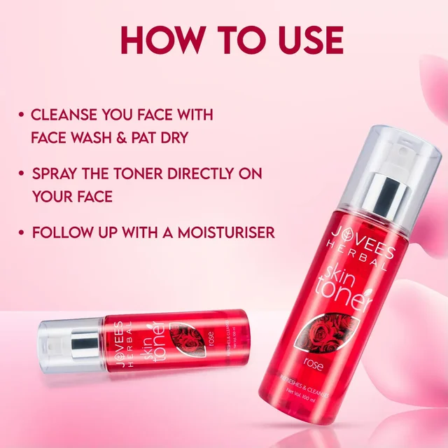 JOVEES HERBAL CARE Rose Toner - Jovees - 100ml