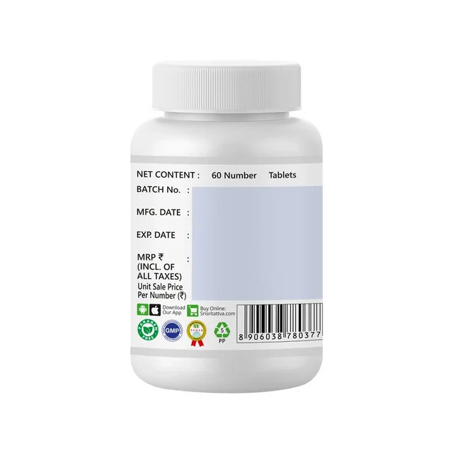 SRI SRI AYURVEDA Narayana Kalpa Tablet - Sri Sri - 60 Tablets